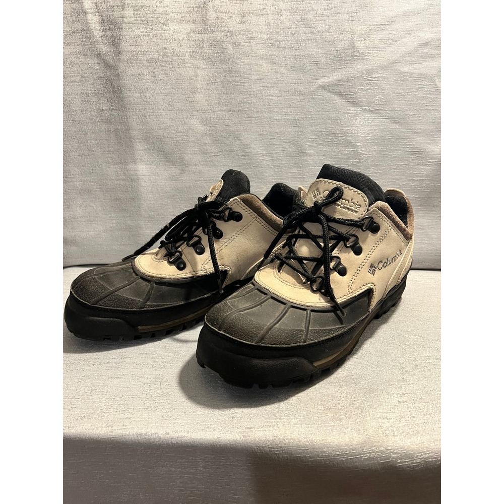 Columbia Buga Low Hiking Boots Tan Black Thermolite Insulated BL1101-160 Mens 9